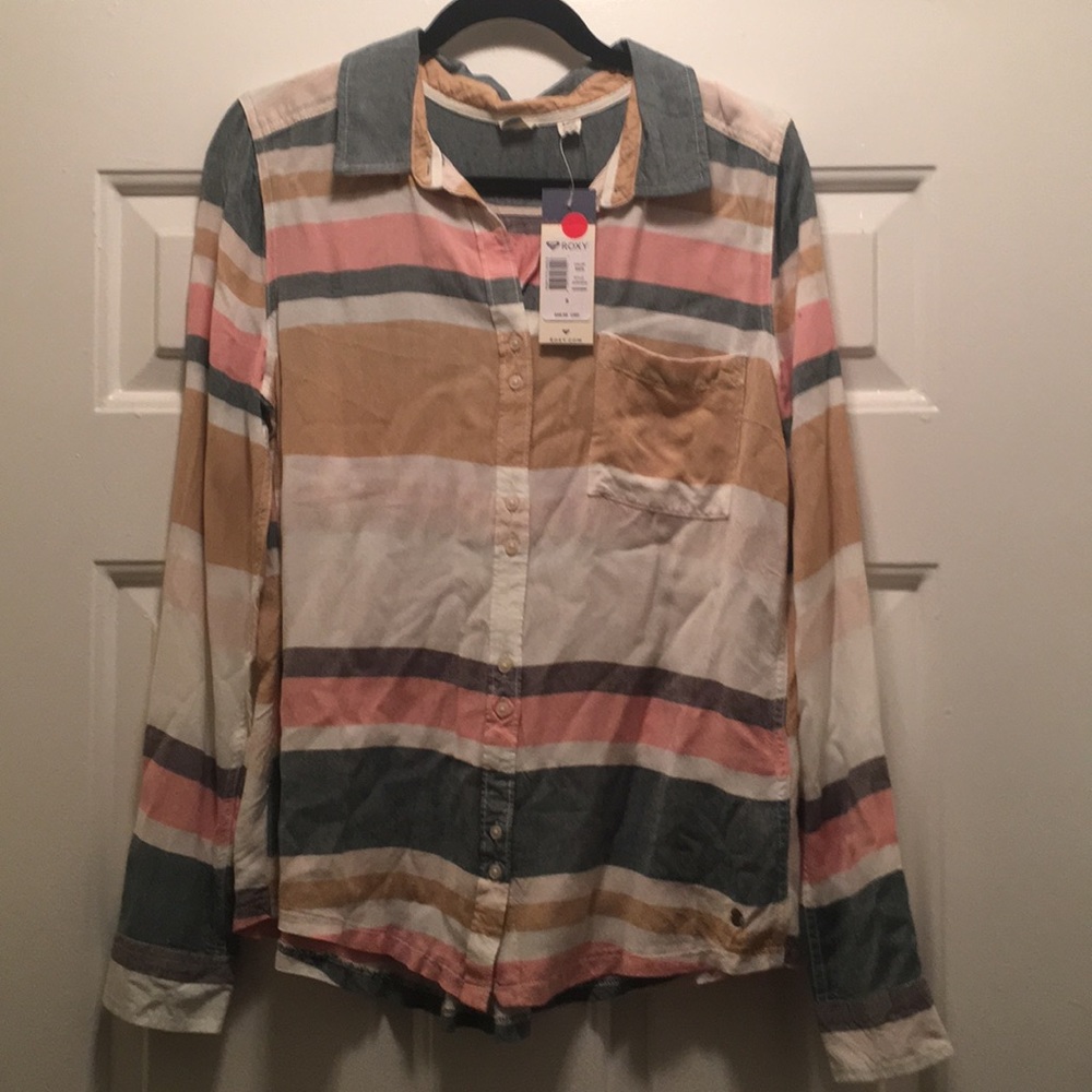 Roxy long sleeve blouse